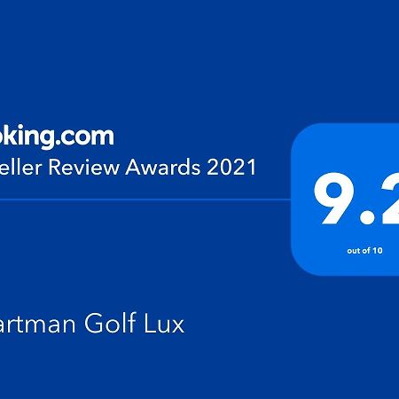 Apartman Golf Lux Bük Zewnętrze zdjęcie
