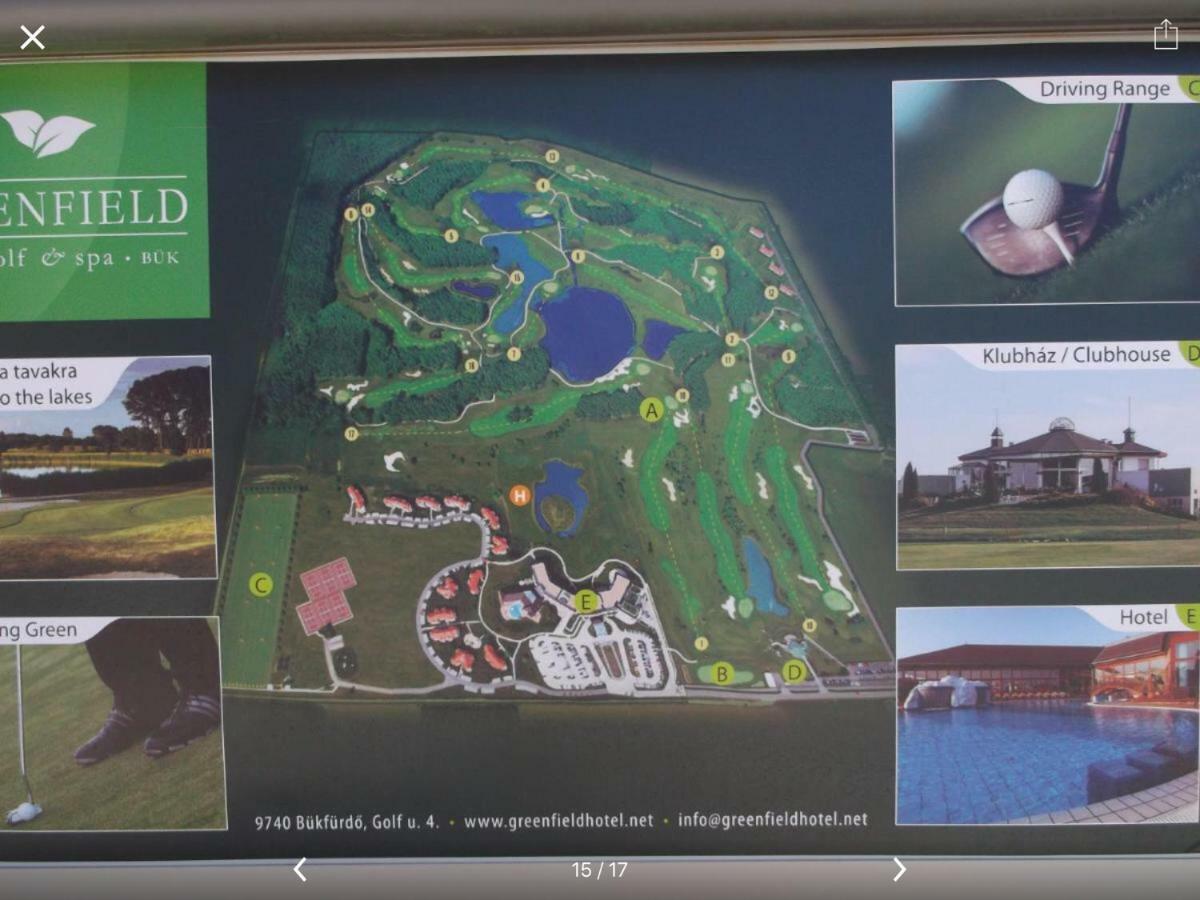 Apartman Golf Lux Bük Zewnętrze zdjęcie